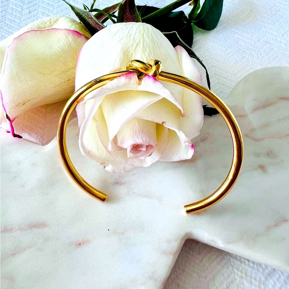 18K Gold Stainless Steel Node Bracelet - Picture 10 of 10